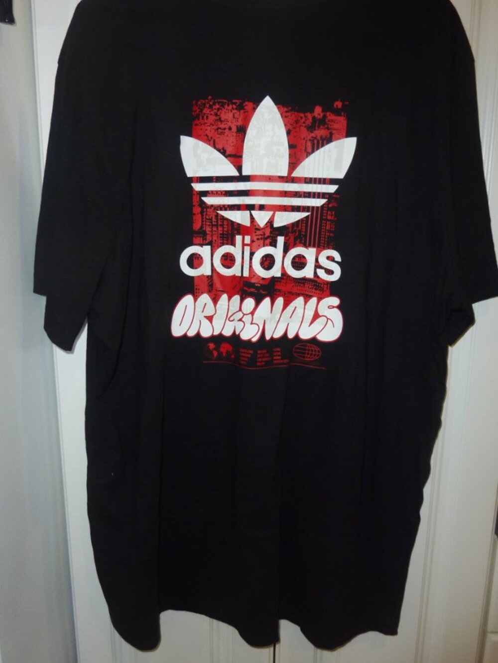 NWT Men's Adidas Originals Tefoil Concrete Jungle SS Shirt Size XXL 2XL